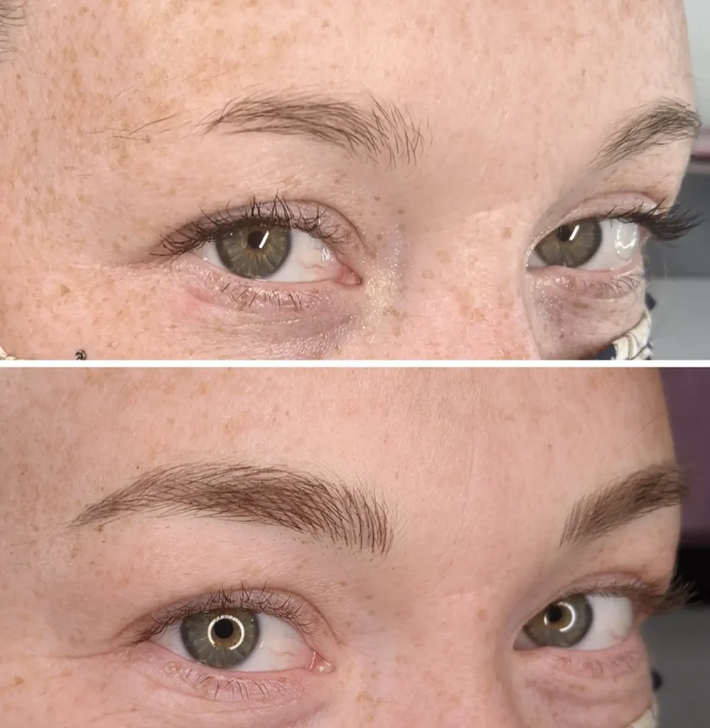 ombre brows